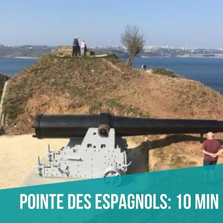 Maison Spacieuse A Deux Pas De La Plage Roscanvel Eksteriør billede